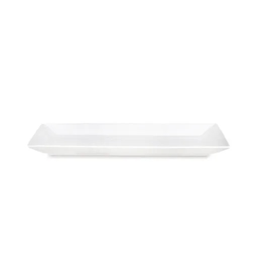 Karaca Karaca Carmen Trend Rectangular Porcelain Plate 18x9cm | 153.13.01.1039 - Home & Kitchen - Lebanon