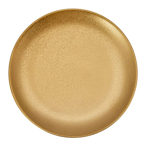 Karaca Karaca Golden Age Dinner Plate 26cm | 153.03.07.4346 - Home & Kitchen - Lebanon