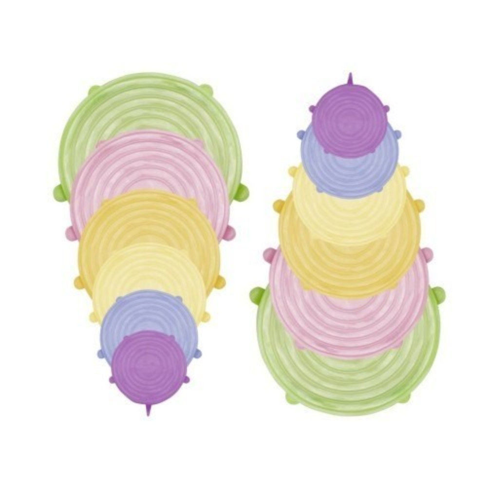Beper Beper Lid Set 12 Pieces - Silicone | C102COC101 - Home & Kitchen - Lebanon