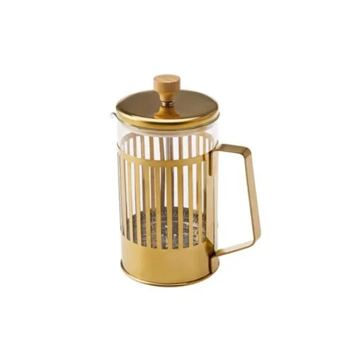 Karaca Karaca Stripe Borosilicate Glass French Press 800ML | 153.03.08.2581 - Home & Kitchen - Lebanon