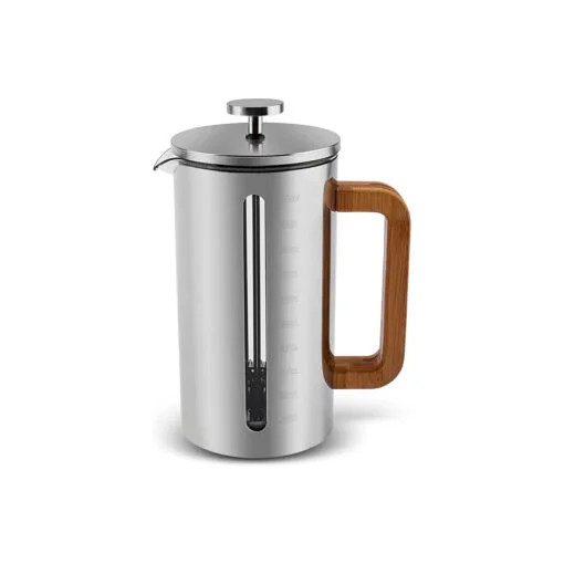 Karaca Karaca Poly Borosilicate Glass-Wood French Press 1000ML | 153.03.08.3187 - Home & Kitchen - Lebanon