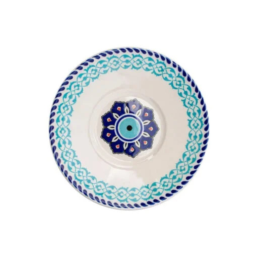 Karaca Karaca Mai Seljuk Series Single Tea Plate | 153.03.07.9029 - Home & Kitchen - Lebanon