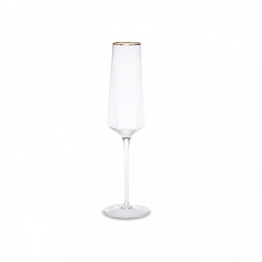 Karaca Karaca Dakota Champagne Glass 250ML | 153.03.08.1567 - Home & Kitchen - Lebanon