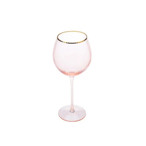 Karaca Karaca Gemma Glass Salmon 480ML | 153.03.08.1572 - Home & Kitchen - Lebanon