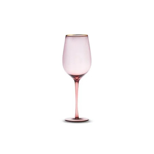 Karaca Karaca Azalea Wine Glass Purple 520ML | 153.03.08.1582 - Home & Kitchen - Lebanon