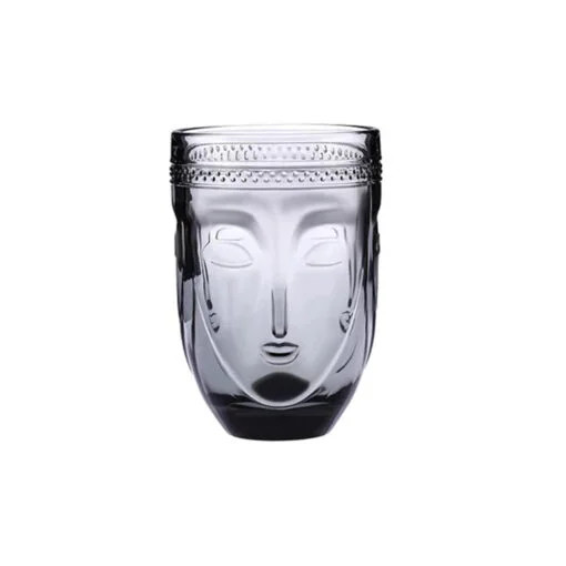 Karaca Karaca Visage Soft Drink Glass Khaki 340ML | 153.03.08.2418 - Home & Kitchen - Lebanon