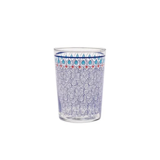 Karaca Karaca Mai Seljuk Series Soft Drink Glass 470ML | 153.03.08.1352 - Home & Kitchen - Lebanon