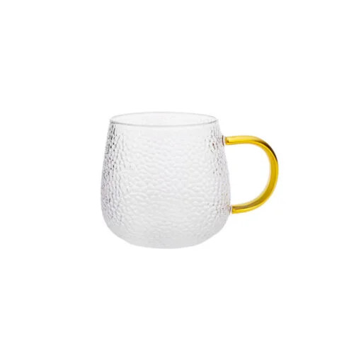 Karaca Karaca Petek Borosilicate Mug 400ML | 153.03.06.4781 - Home & Kitchen - Lebanon