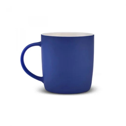 Karaca Karaca Soft Touch Mug 350ML Blue | 153.09.01.2771 - Home & Kitchen - Lebanon