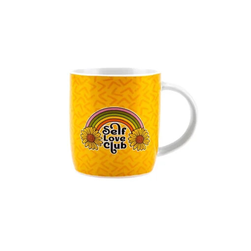 Karaca Karaca Motto Self Love Mug 360ML | 153.03.05.0163 - Home & Kitchen - Lebanon