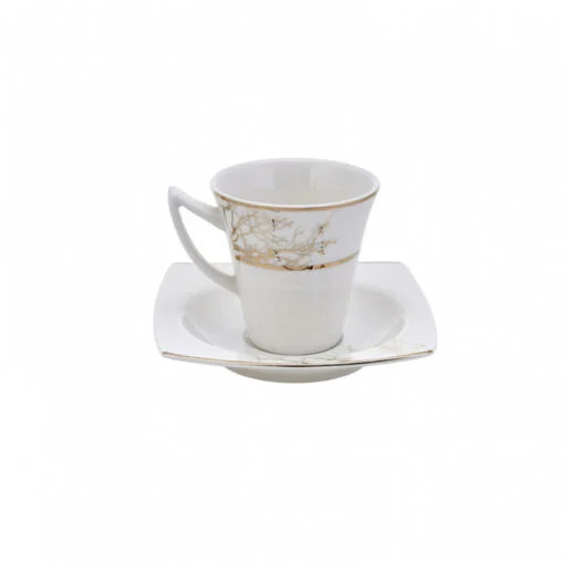 Karaca Karaca Autumn Set of 6 Coffee Cups, 85ML | 153.03.07.9493 - Home & Kitchen - Lebanon