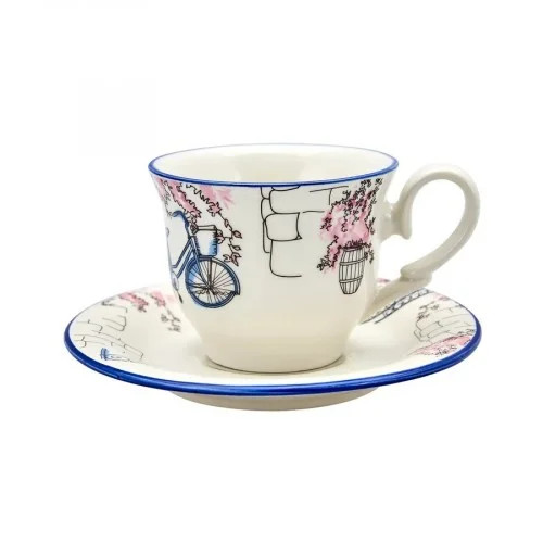Karaca Karaca Alacati Tea Glass | 153.03.07.7920 - Home & Kitchen - Lebanon
