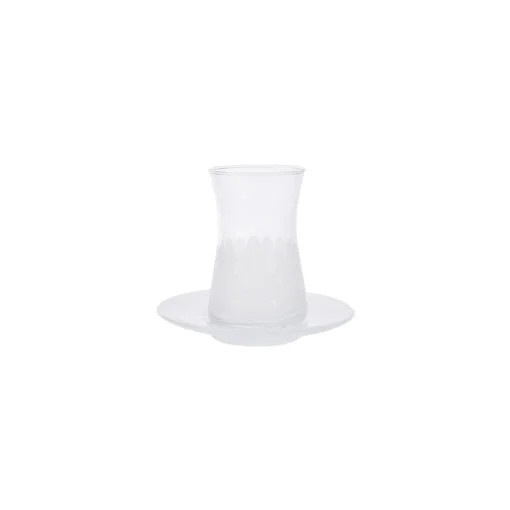 Karaca Karaca Petek Set of 6 Tea Cups 165ML | 153.03.06.9829 - Home & Kitchen - Lebanon
