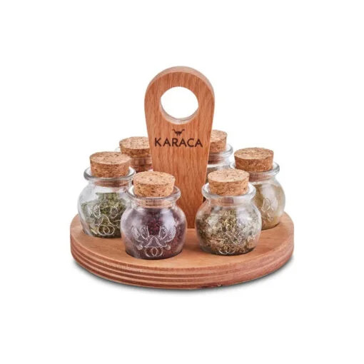 Karaca Karaca Runda 7Pcs Spice Set | 153.03.06.1531 - Home & Kitchen - Lebanon