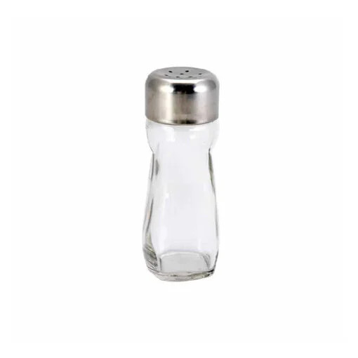 Karaca Karaca Metallic Glass Salt & Pepper Shakers | 153.01.01.4092 - Home & Kitchen - Lebanon