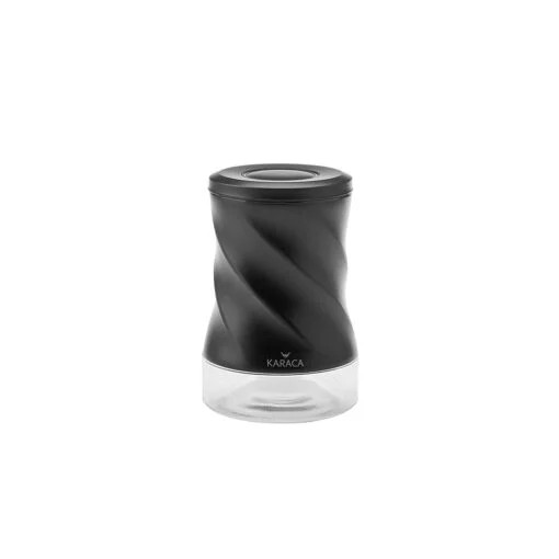 Karaca Karaca Tottori Black Vacuum Glass Storage Container – S | 153.03.06.4733 - Home & Kitchen - Lebanon