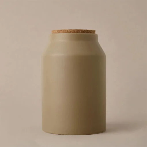 Karaca Karaca Cooklife Jar Stoneware Beige – 800ML | 153.03.06.2315 - Home & Kitchen - Lebanon