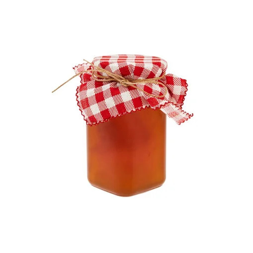 Karaca Karaca Cornered Winter Preparation Metal LID Red Jar 850CC | 153.03.06.7049 - Home & Kitchen - Lebanon