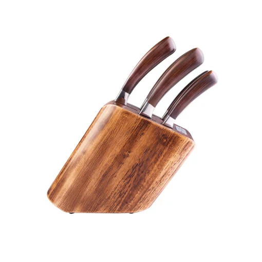 Karaca Karaca Sword 6Pcs Knife Set – 20cm Bread Knife – 20cm Chef Knife – 20cm Slicing Knife – 12.5cm Chopping Knife – 9cm Paring Knife | 153.03.06.1740 - Home & Kitchen - Lebanon
