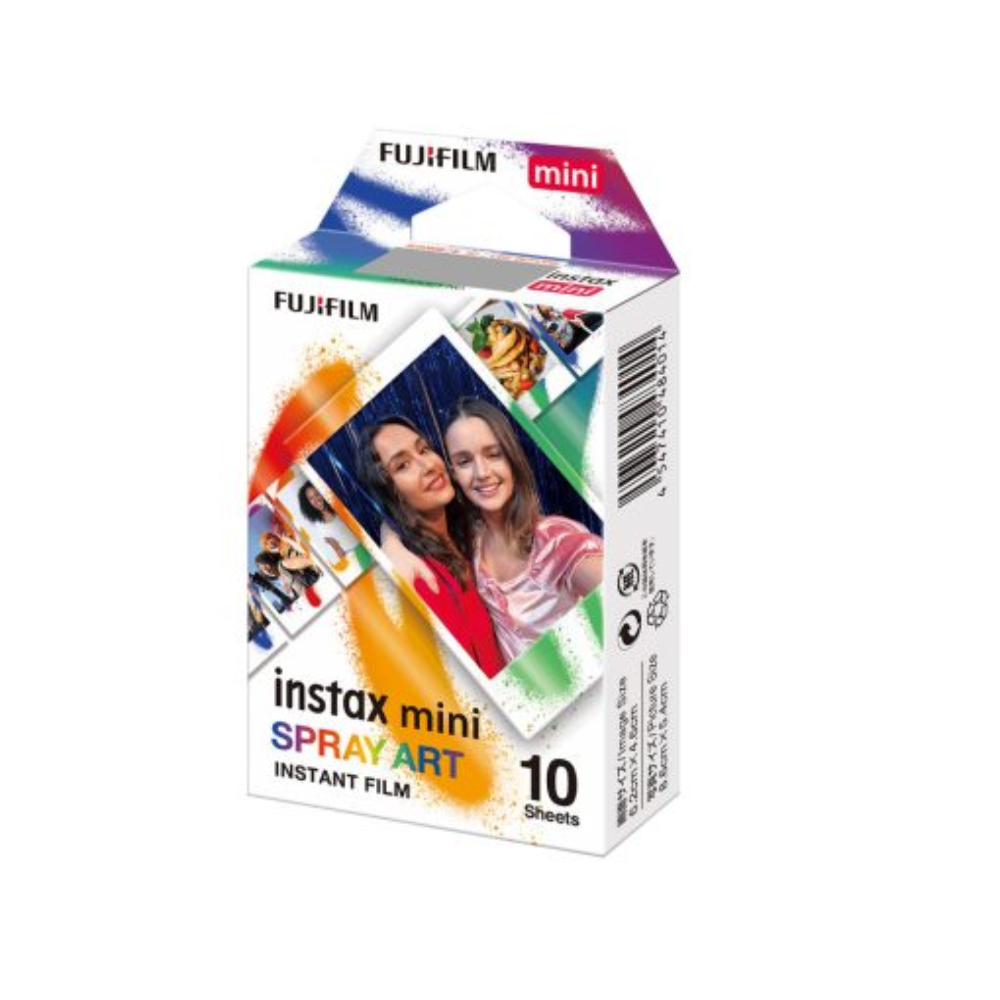 Fujifilm Fujifilm Instax Mini Spray Art Film – 10 Exposures | FUJFMINSTAXMINI1PKSPRAY - TV, Cameras & Photography - Lebanon