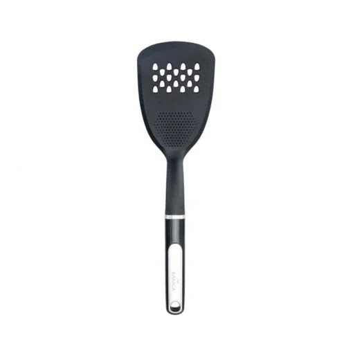 Karaca Karaca Cool Grey Perforated Spatula | 153.03.07.8802 - Home & Kitchen - Lebanon