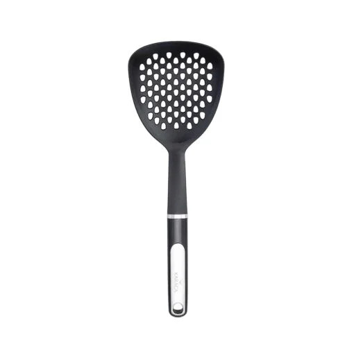Karaca Karaca Cool Grey Perforated Wide Spatula | 153.03.07.8803 - Home & Kitchen - Lebanon