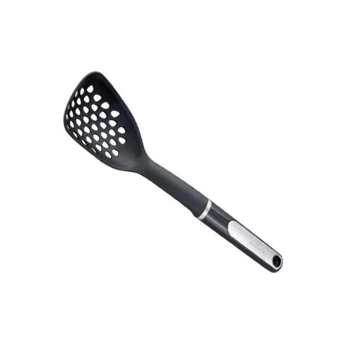 Karaca Karaca Cool Grey Hole Spoon | 153.03.07.8799 - Home & Kitchen - Lebanon