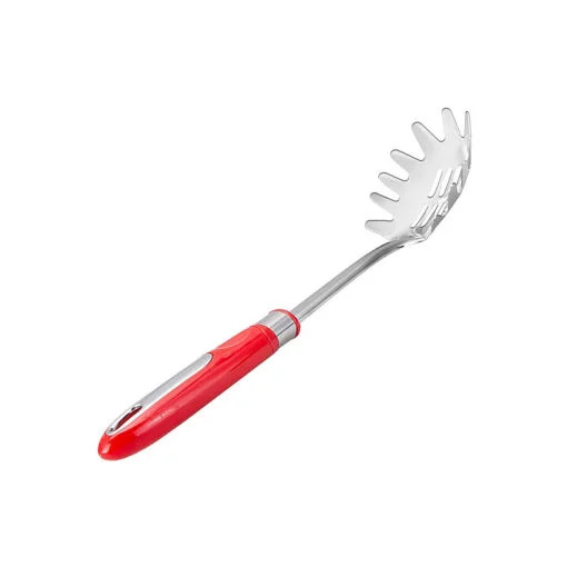 Karaca Karaca Retro Pasta Spoon, Red | 153.03.07.8922 - Home & Kitchen - Lebanon