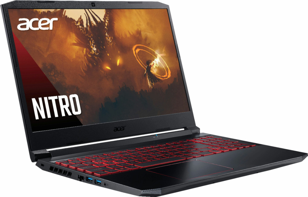 Acer Acer Nitro 5 AN515-44-R99Q Gaming Laptop - AMD Ryzen 5 - 8GB Memory - NVIDIA GeForce GTX 1650 - 256GB SSD - Obsidian Black | NH.Q9GAA.001 - Computers & Tech - Lebanon