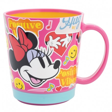Disney Disney Stor Drop Safe PP Mug 410ml Minnie Mouse Flower Power | 74467 - Home & Kitchen - Lebanon