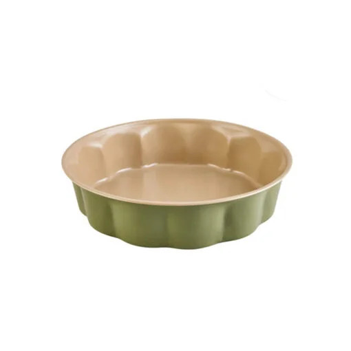 Karaca Karaca Jennese Fiorella Round Cake Pan 26cm | 153.03.06.1357 - Home & Kitchen - Lebanon