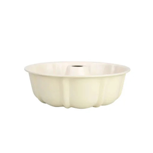 Karaca Karaca Lexa Cream Round Cake Mold 26cm | 153.03.06.1432 - Beauty & Personal Care - Lebanon