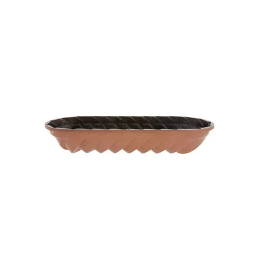 Karaca Karaca Vera Cast Aluminum Decorative Loaf Pan, 35cm, Rose | 153.03.06.5952 - Home & Kitchen - Lebanon