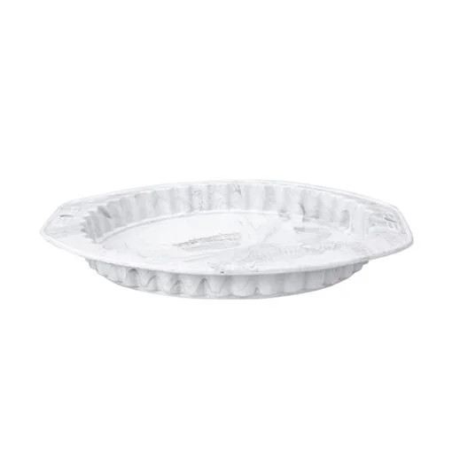 Karaca Karaca White Marble Silicone Pie Cake Mold 28cm | 153.03.07.8812 - Home & Kitchen - Lebanon