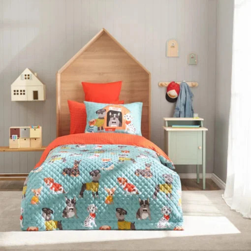 Karaca Karaca Home Young Lucky 100% Cotton Single Complete Set | 200.21.01.0386 - Home & Kitchen - Lebanon