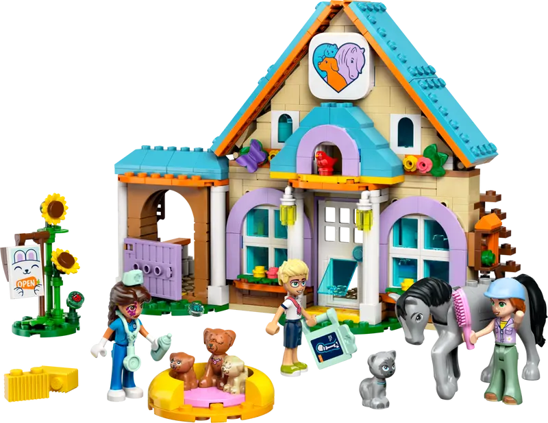 LEGO LEO 42651 Horse and Pet Vet Clinic - LEGO Friends Animal Care Set | 42651 - Toys & Games - Lebanon