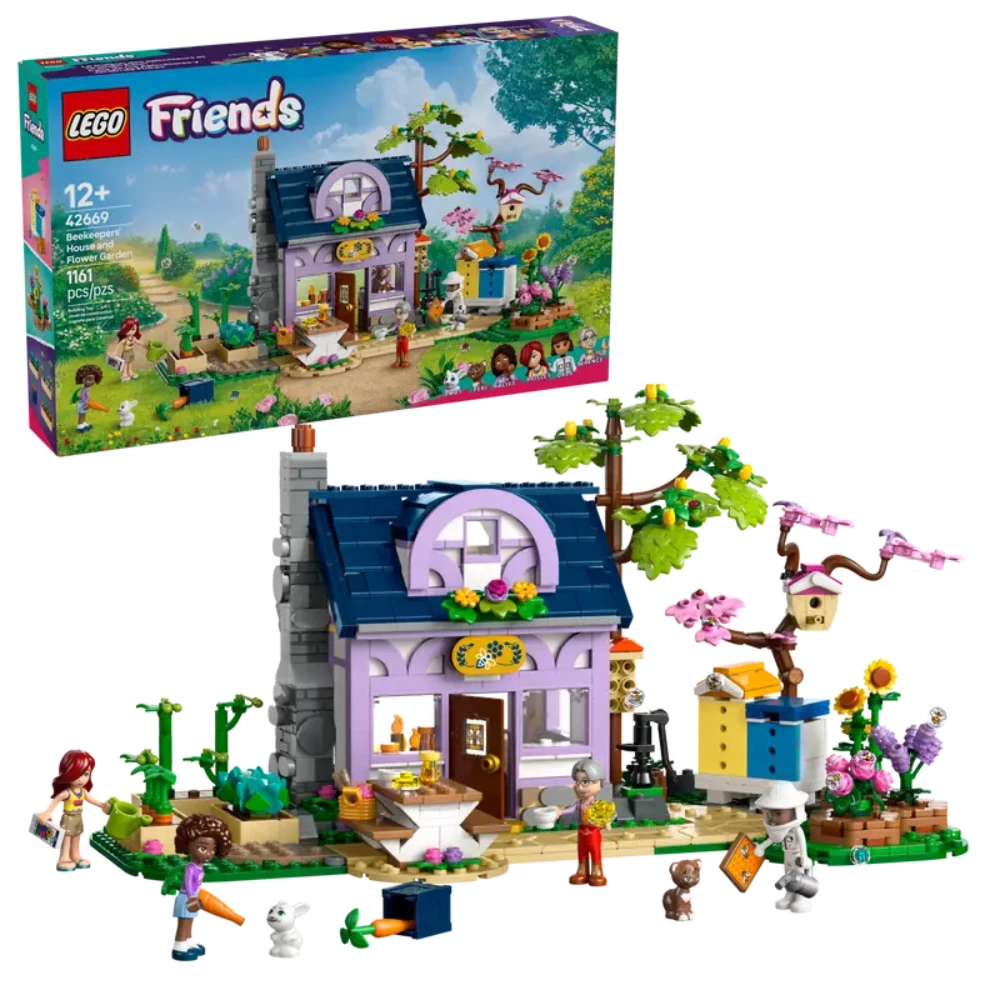 LEGO 42669 Beekeepers ' House and Flower Garden