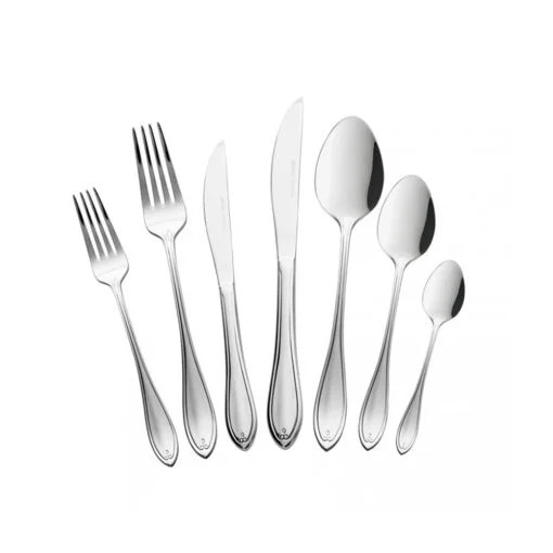 Karaca Karaca Flatware Collection, French Rose | 153.02.02.0358 - Home & Kitchen - Lebanon