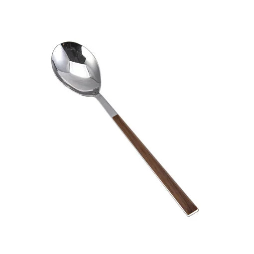 Karaca Karaca Salzburg Wooden Single Tablespoon – 20cm | 153.03.07.5045 - Home & Kitchen - Lebanon