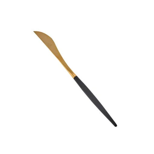 Karaca Karaca Vienna Dinner Knife, Gold | 153.03.07.5073 - Home & Kitchen - Lebanon