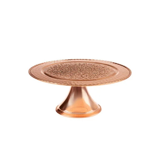 Karaca Karaca Anatolia Footed Tray Copper Small | 300.21.02.0223 - Home & Kitchen - Lebanon