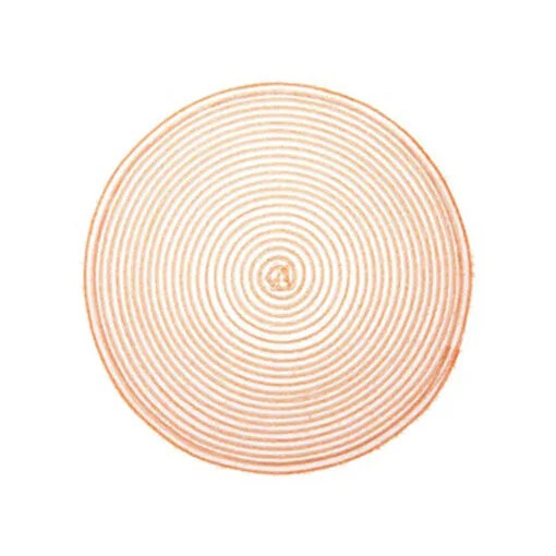 Karaca Karaca Home Sara Orange 2Pcs Place Mat Set | 153.01.01.4442 - Home & Kitchen - Lebanon