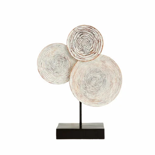 Karaca Karaca Home Emile Figurine – Stoneware Ceramic 30cm | 153.09.01.2169 - Home & Kitchen - Lebanon