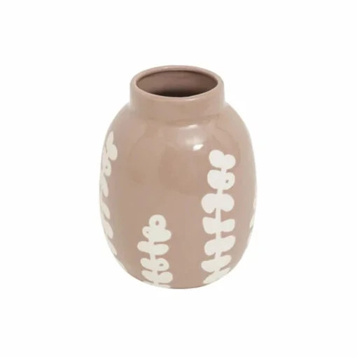 Karaca Karaca Home Romance Vase Natural 19cm | 300.22.02.0068 - Home & Kitchen - Lebanon