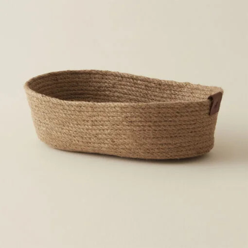 Karaca Karaca Home Alba Jute Round Decorative Plate 25cm | 300.22.02.0952 - Home & Kitchen - Lebanon