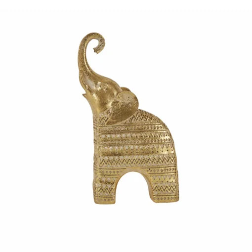 Karaca Karaca Home Joyful Polysterine Elephant Figurine 18cm | 300.22.02.0011 - Home & Kitchen - Lebanon