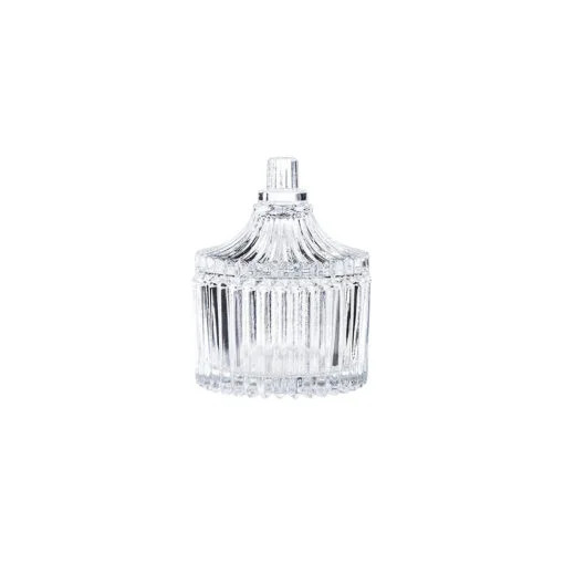 Karaca Karaca Home Mini Turkish Delight Bowl With LID Transparent | 153.21.01.0196 - Home & Kitchen - Lebanon