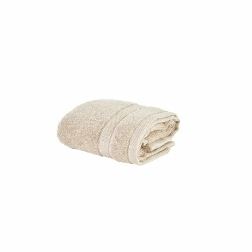 Karaca Karaca Home Comfort Touch Plain Beige 100% Cotton Towels 30x50cm | 200.22.11.0094 - Home & Kitchen - Lebanon