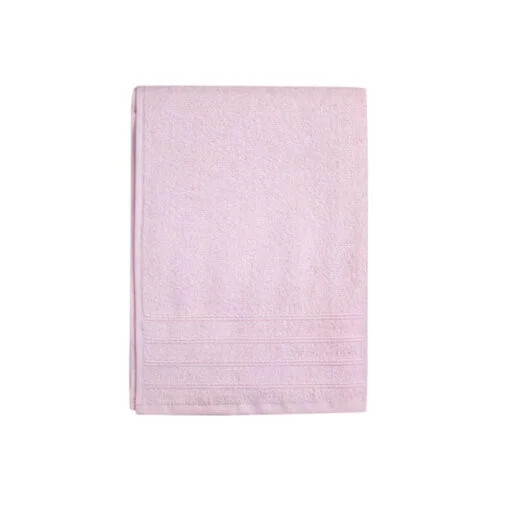 Karaca Karaca Home Softclean Bath Towels 70x140cm Powder | 201.17.01.0156 - Home & Kitchen - Lebanon