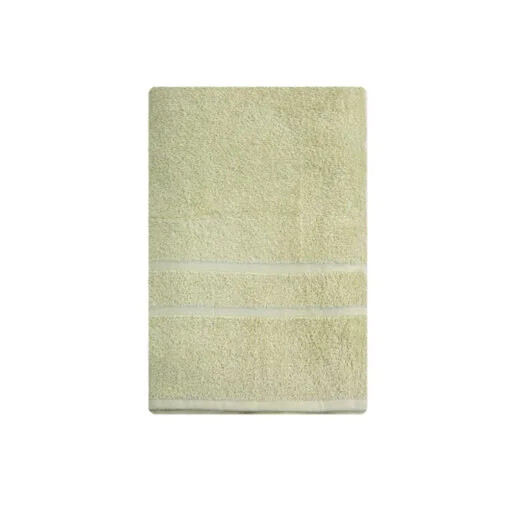 Karaca Karaca Home Softclean Bath Towels 70x140cm Light Green | 201.17.01.0158 - Home & Kitchen - Lebanon